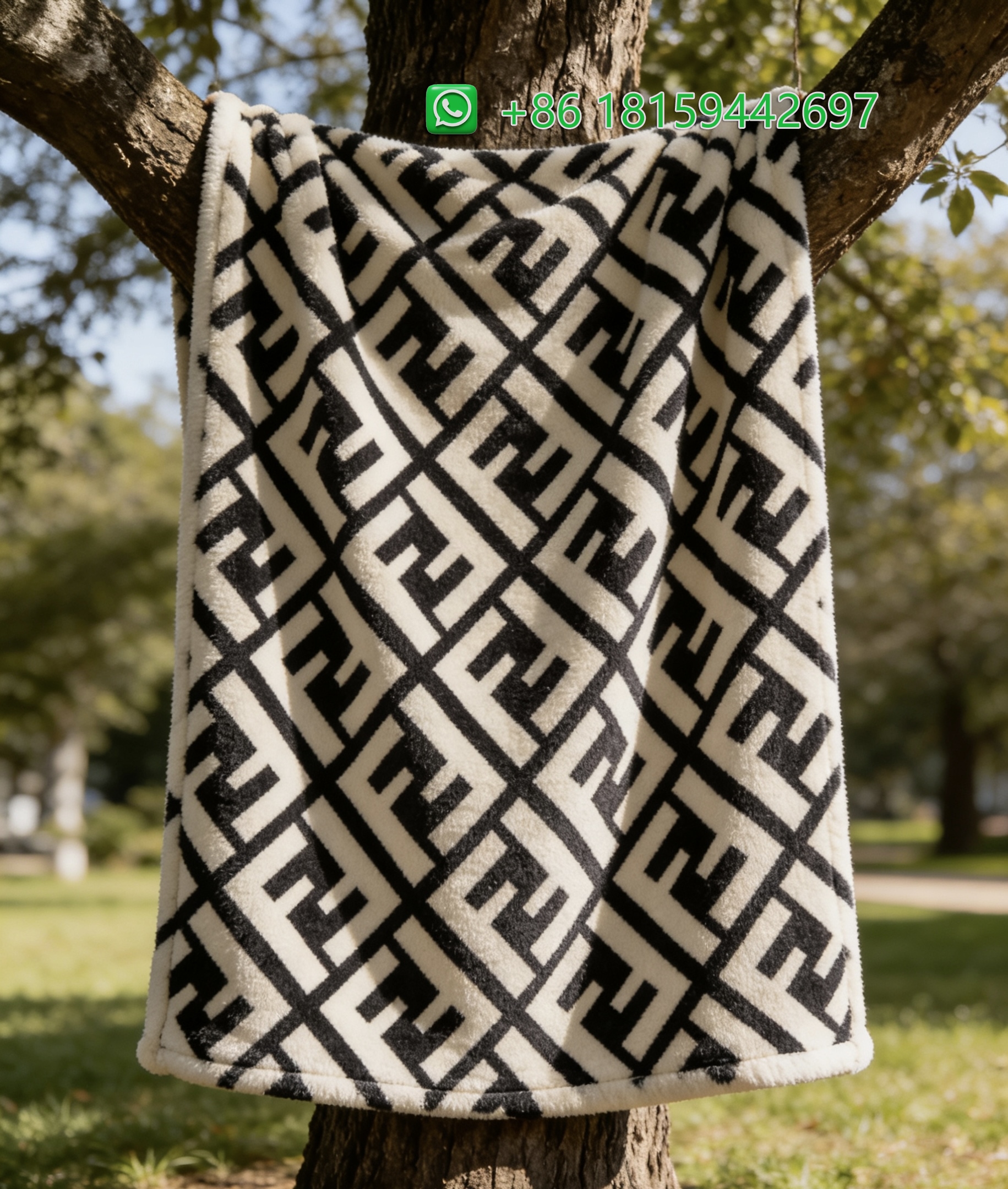 Fendi Throw Blankets